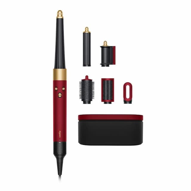 Dyson HS08 Smart Airwrap i.d. Multi-Styler and Dryer Straight+Wavy (Red Velvet Gold)
