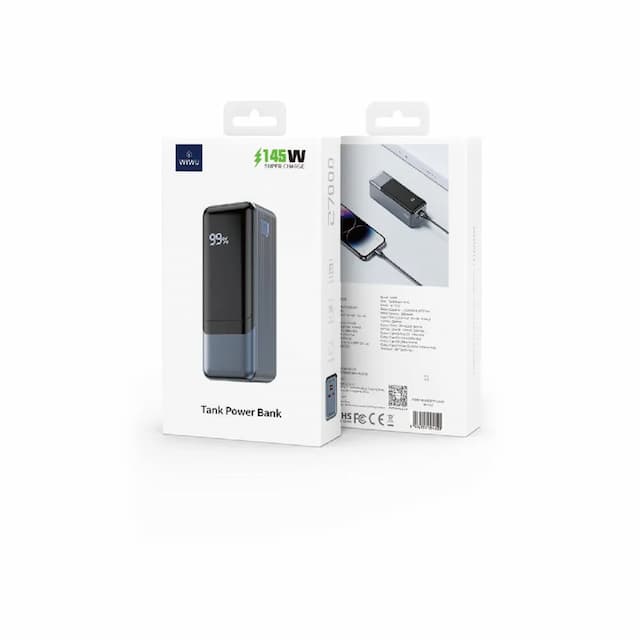 WiWU Tank Power Bank 145W 27000mAh