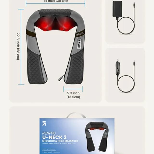 Renpho U-Neck 2 Neck and Shoulder Massager