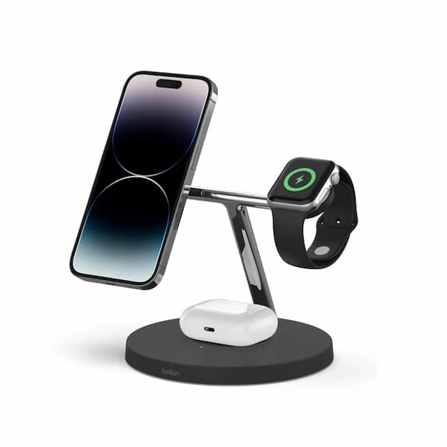 Belkin 3in1 Wireless Charging Stand with Magsafe